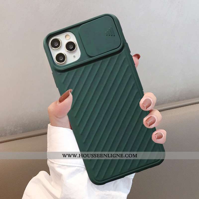 Étui iPhone 11 Pro Tendance Fluide Doux Petit Tout Compris Nouveau Protection Noir