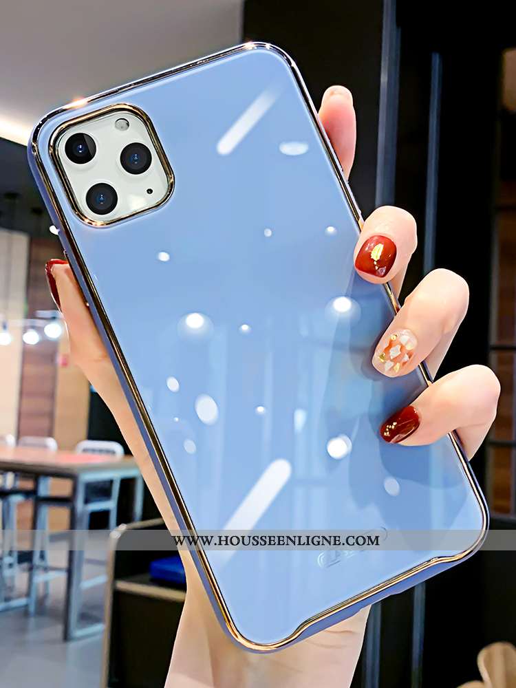 Étui iPhone 11 Silicone Protection Coque Luxe Tout Compris Téléphone Portable Fluide Doux Verte