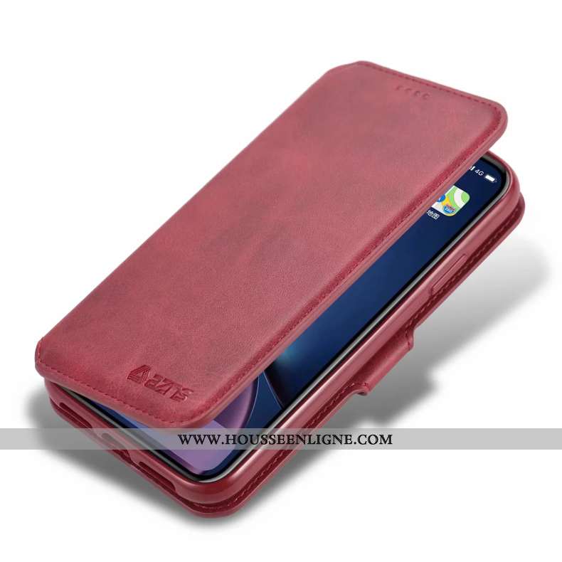 Étui iPhone 11 Silicone Protection Luxe Tempérer Incassable Housse Rouge