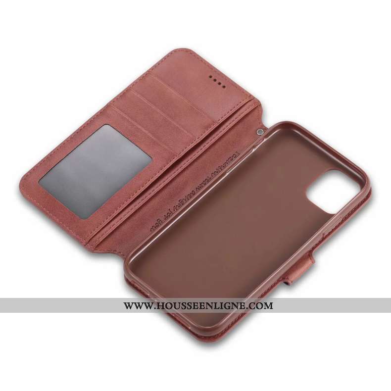 Étui iPhone 11 Silicone Protection Luxe Tempérer Incassable Housse Rouge