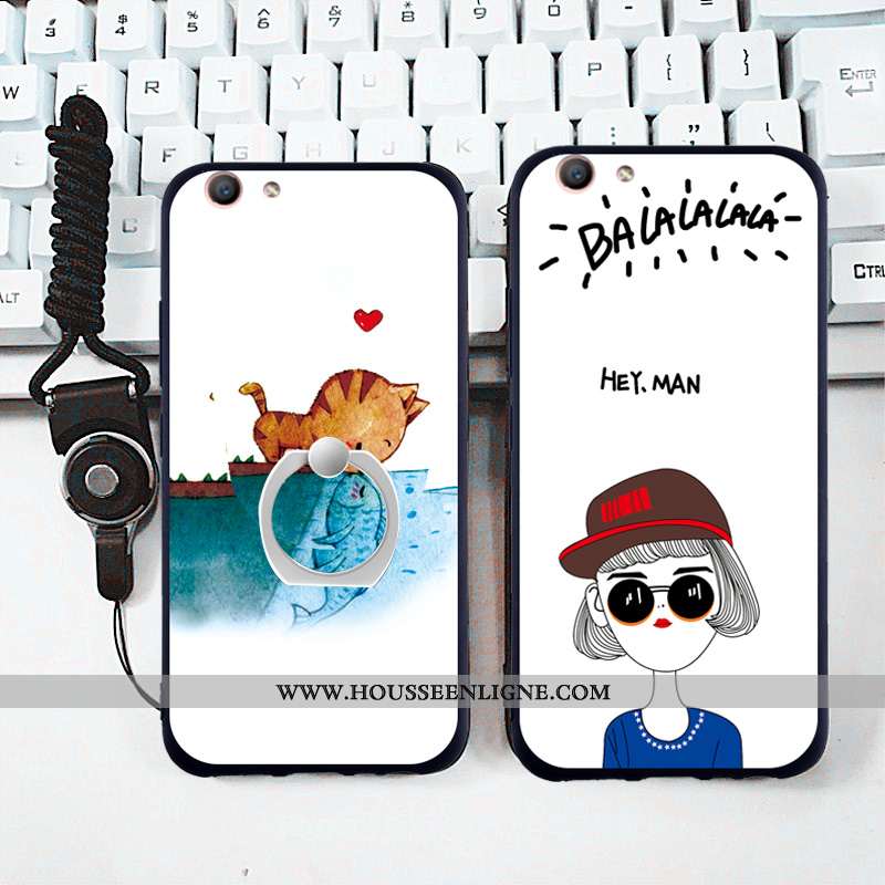 Étui iPhone 6/6s Charmant Ornements Suspendus Téléphone Portable Incassable Coque Blanc Blanche