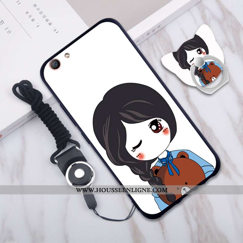 Étui iPhone 6/6s Charmant Ornements Suspendus Téléphone Portable Incassable Coque Blanc Blanche