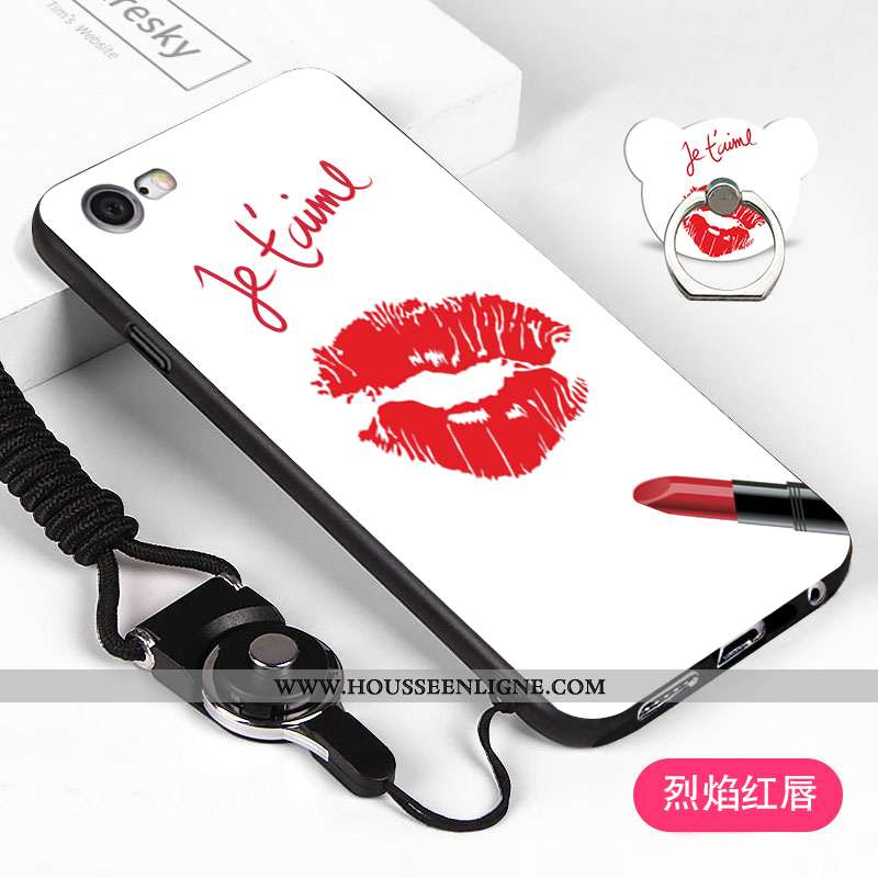 Étui iPhone 6/6s Fluide Doux Ornements Suspendus Coque Noir Incassable Téléphone Portable