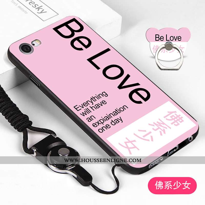 Étui iPhone 6/6s Fluide Doux Ornements Suspendus Coque Noir Incassable Téléphone Portable