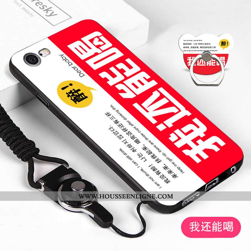 Étui iPhone 6/6s Fluide Doux Ornements Suspendus Coque Noir Incassable Téléphone Portable