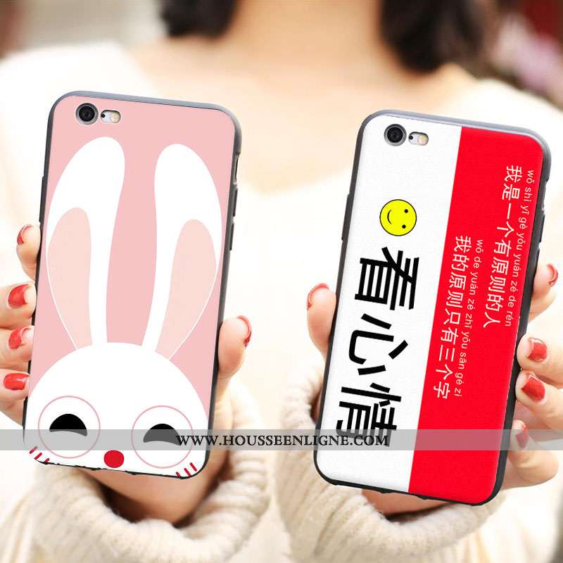 Étui iPhone 6/6s Fluide Doux Ornements Suspendus Coque Noir Incassable Téléphone Portable