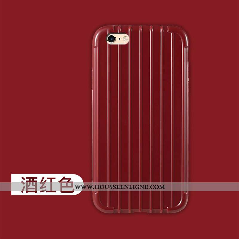 Étui iPhone 6/6s Légère Fluide Doux Protection Jaune Mode Ultra