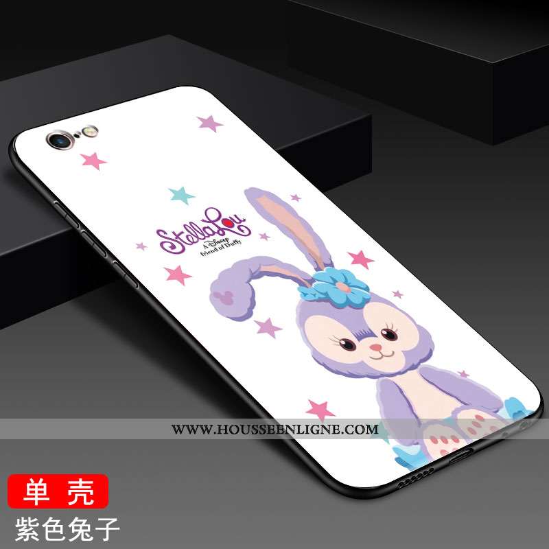 Étui iPhone 6/6s Mode Protection Téléphone Portable Incassable Jaune Personnalité Miroir
