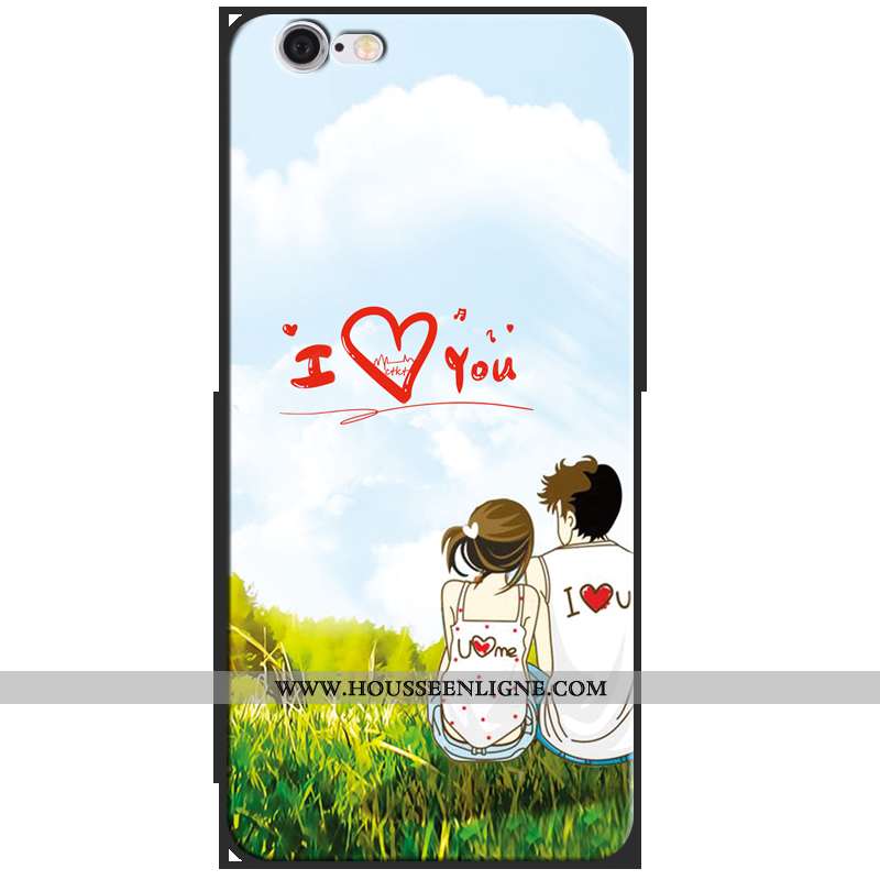 Étui iPhone 6/6s Ornements Suspendus Personnalité Coque Protection Tout Compris Bleu Mode