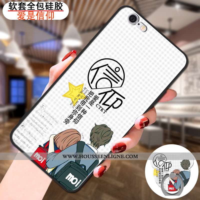 Étui iPhone 6/6s Ornements Suspendus Personnalité Coque Protection Tout Compris Bleu Mode
