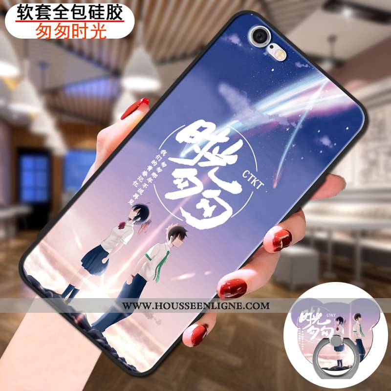 Étui iPhone 6/6s Ornements Suspendus Personnalité Coque Protection Tout Compris Bleu Mode