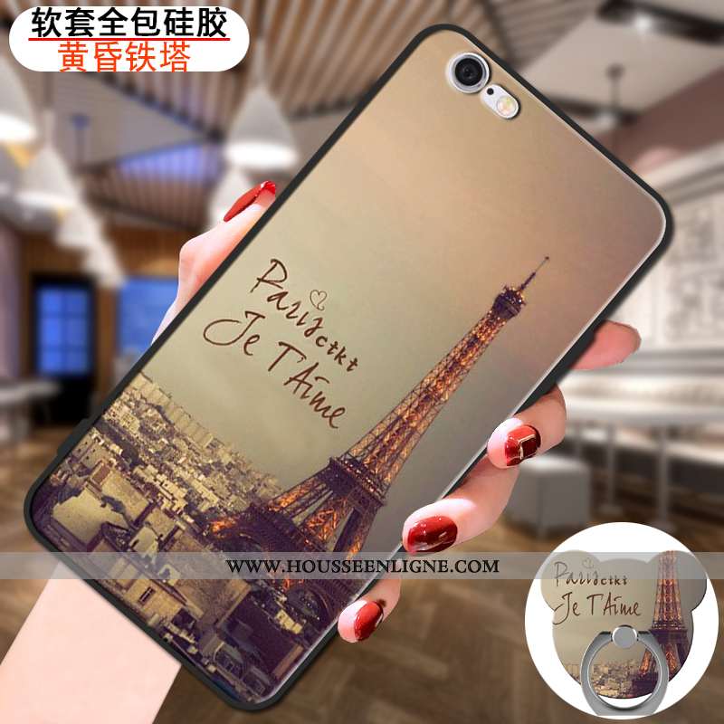 Étui iPhone 6/6s Ornements Suspendus Personnalité Coque Protection Tout Compris Bleu Mode