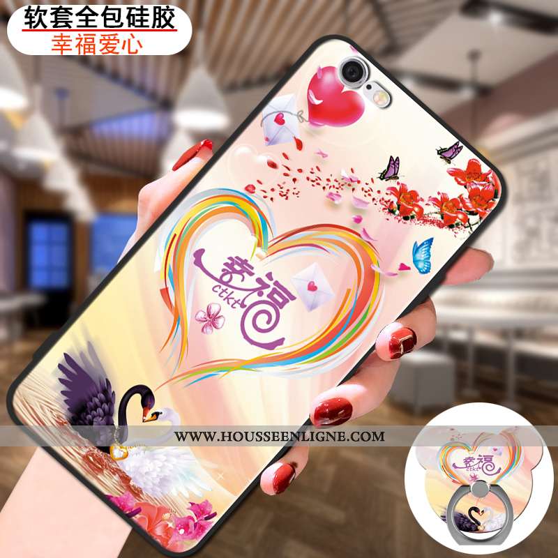 Étui iPhone 6/6s Ornements Suspendus Personnalité Coque Protection Tout Compris Bleu Mode