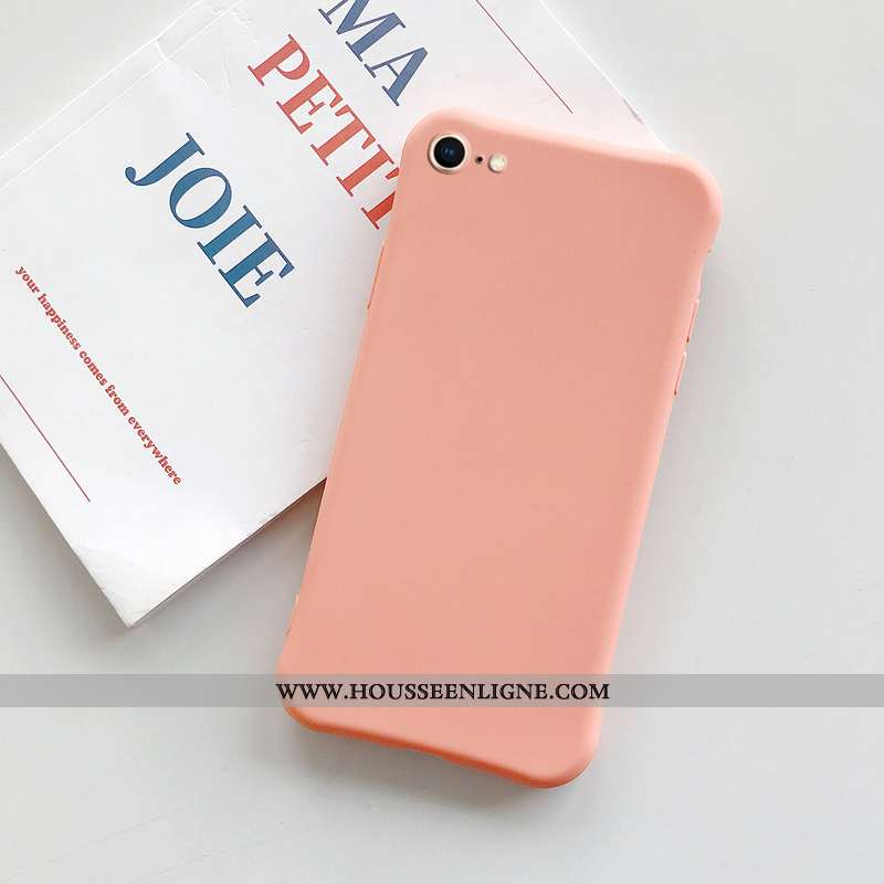 Étui iPhone 6/6s Personnalité Fluide Doux Téléphone Portable Couleur Unie Protection Tout Compris Ve