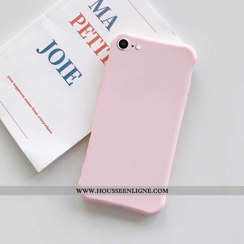Étui iPhone 6/6s Personnalité Fluide Doux Téléphone Portable Couleur Unie Protection Tout Compris Ve