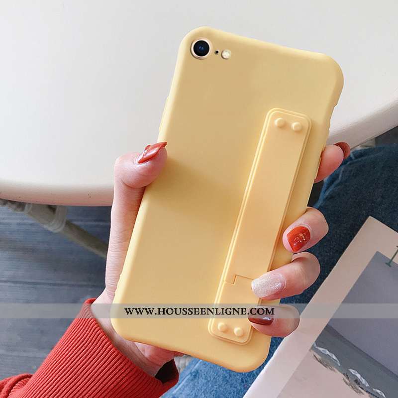 Étui iPhone 6/6s Personnalité Fluide Doux Téléphone Portable Couleur Unie Protection Tout Compris Ve