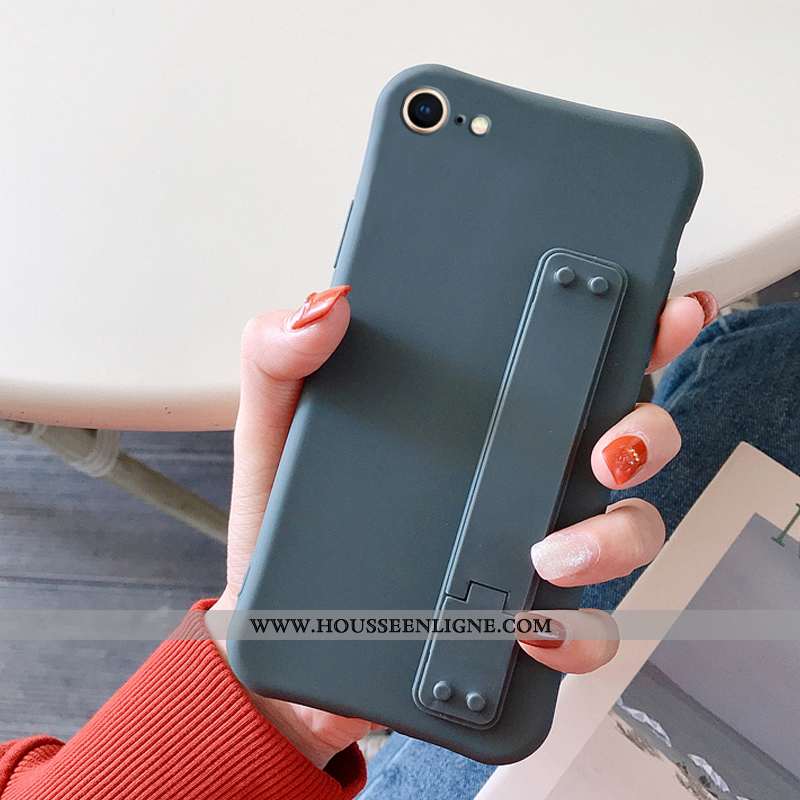 Étui iPhone 6/6s Personnalité Fluide Doux Téléphone Portable Couleur Unie Protection Tout Compris Ve