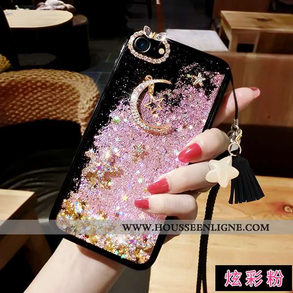 Étui iPhone 6/6s Plus Créatif Tendance Violet Coque Nouveau Personnalité Couler