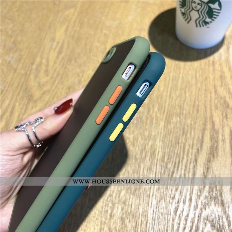 Étui iPhone 6/6s Plus Délavé En Daim Tendance Vert Nouveau Téléphone Portable Coque Sentir Verte