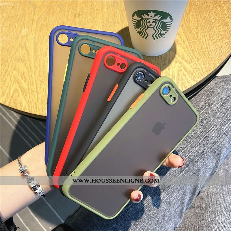 Étui iPhone 6/6s Plus Délavé En Daim Tendance Vert Nouveau Téléphone Portable Coque Sentir Verte