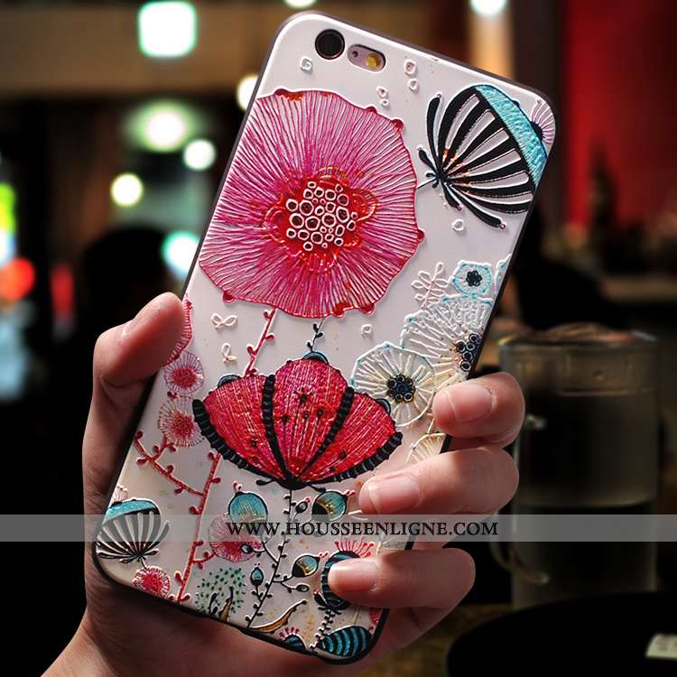 Étui iPhone 6/6s Plus Légère Fluide Doux Tendance Incassable Rose Tout Compris