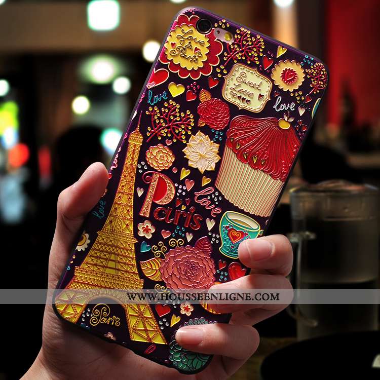 Étui iPhone 6/6s Plus Légère Fluide Doux Tendance Incassable Rose Tout Compris