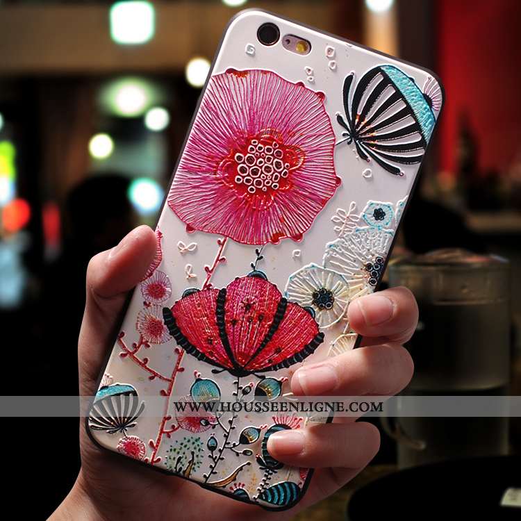 Étui iPhone 6/6s Plus Légère Fluide Doux Tendance Incassable Rose Tout Compris