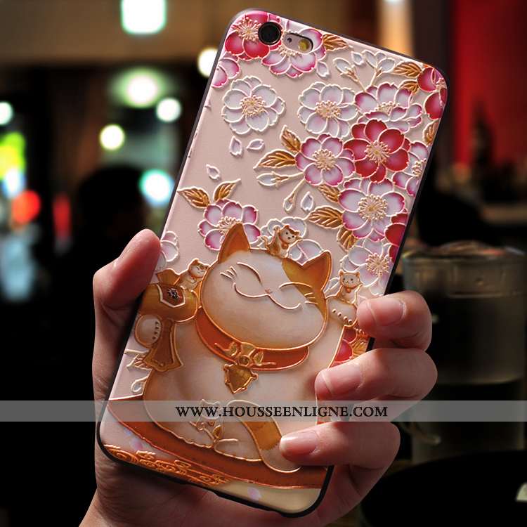 Étui iPhone 6/6s Plus Légère Fluide Doux Tendance Incassable Rose Tout Compris