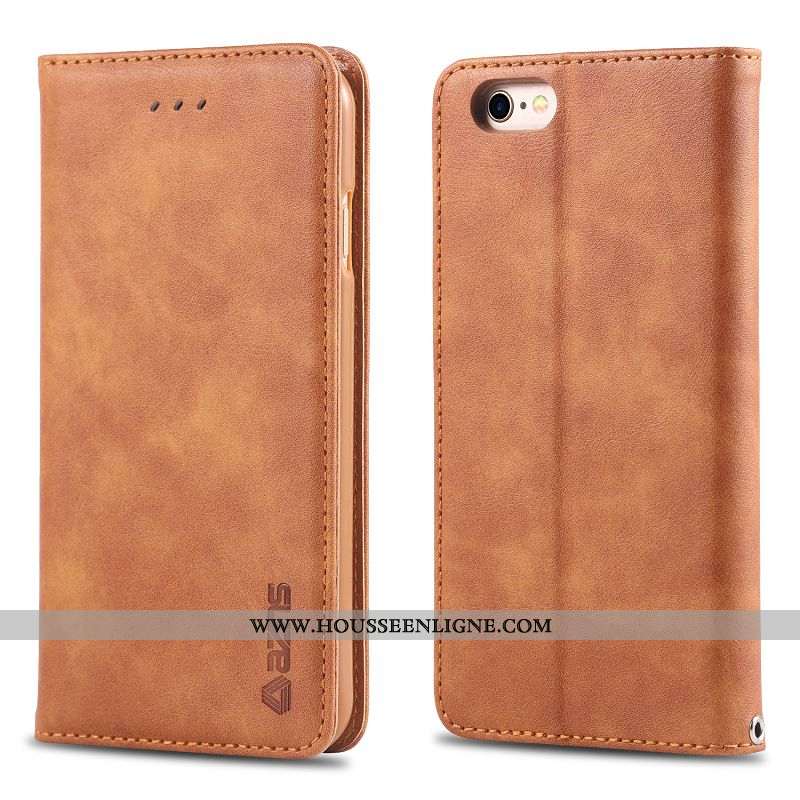 Étui iPhone 6/6s Plus Portefeuille Protection Carte Coque Téléphone Portable Nouveau Rouge