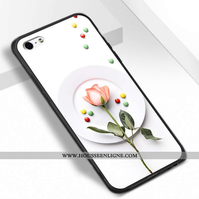 Étui iPhone 6/6s Protection Créatif Tout Compris Fluide Doux Violet Coque
