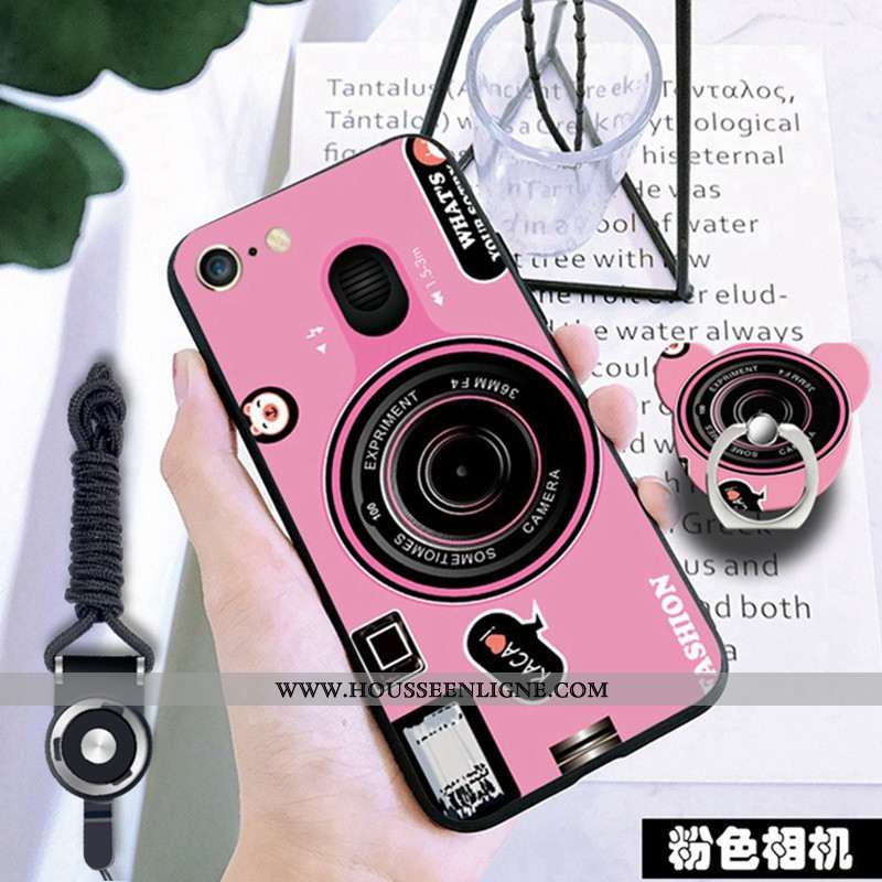 Étui iPhone 6/6s Protection Fluide Doux Incassable Téléphone Portable Noir Coque