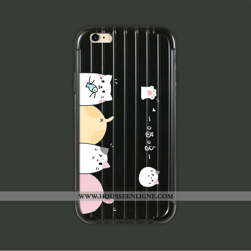 Étui iPhone 6/6s Protection Personnalité Petit Tout Compris Peinture Fluide Doux Simple Rose