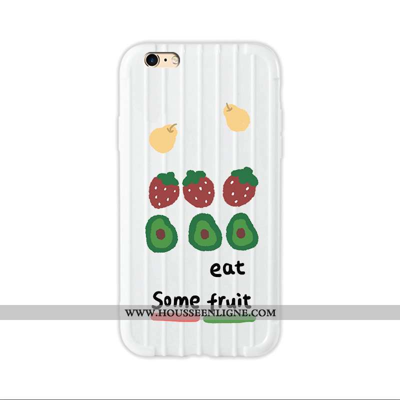 Étui iPhone 6/6s Protection Personnalité Petit Tout Compris Peinture Fluide Doux Simple Rose