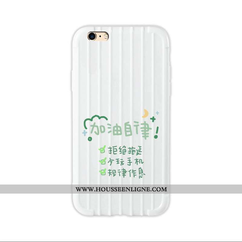 Étui iPhone 6/6s Protection Personnalité Petit Tout Compris Peinture Fluide Doux Simple Rose