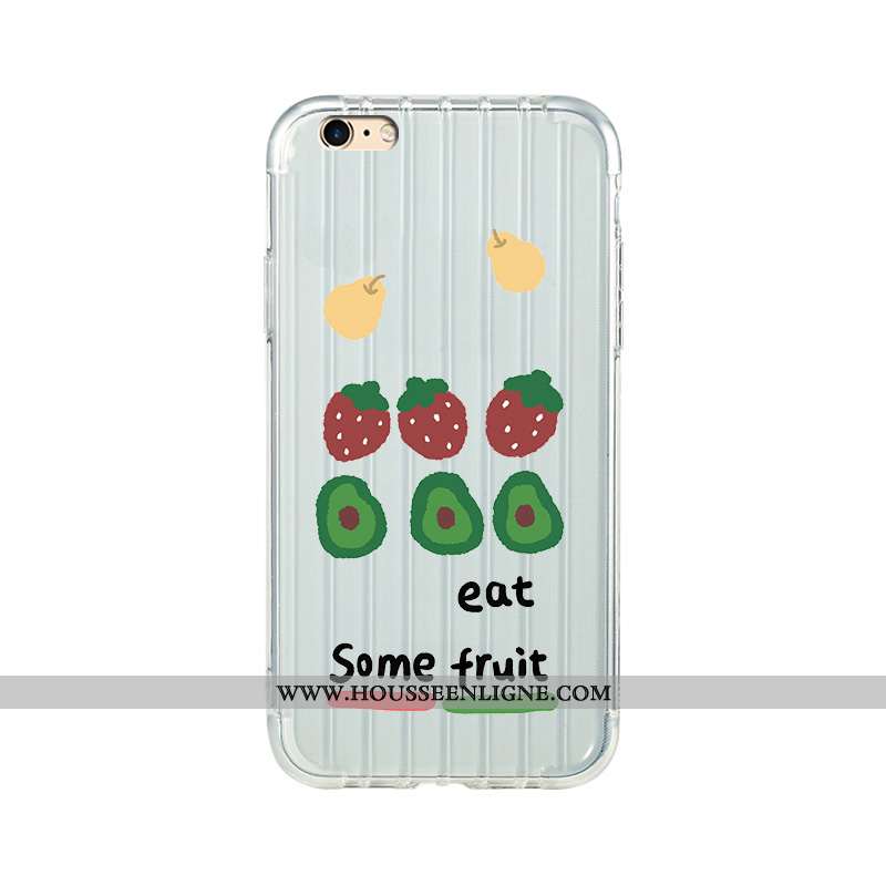 Étui iPhone 6/6s Protection Personnalité Petit Tout Compris Peinture Fluide Doux Simple Rose