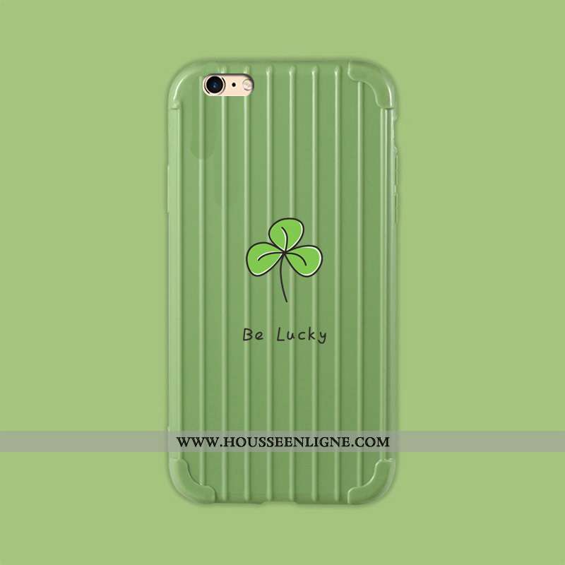 Étui iPhone 6/6s Protection Personnalité Petit Tout Compris Peinture Fluide Doux Simple Rose
