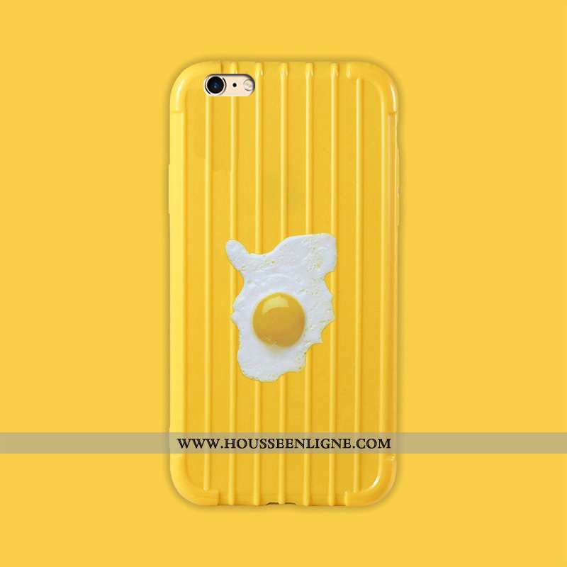 Étui iPhone 6/6s Protection Personnalité Petit Tout Compris Peinture Fluide Doux Simple Rose