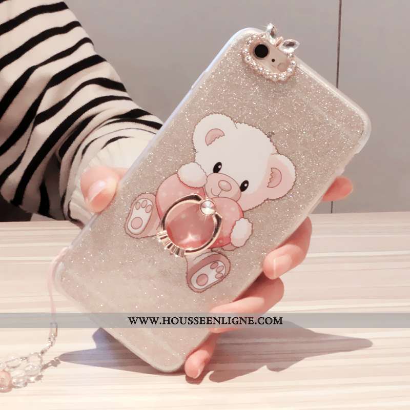 Étui iPhone 7 Charmant Tendance Personnalité Créatif Refroidissement Respirant Coque Blanche