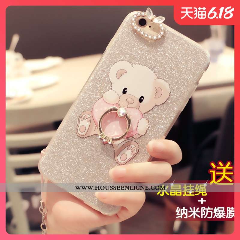 Étui iPhone 7 Charmant Tendance Personnalité Créatif Refroidissement Respirant Coque Blanche