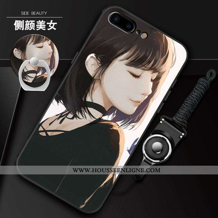 Étui iPhone 7 Plus Ornements Suspendus Charmant Fluide Doux Rose Téléphone Portable Coque
