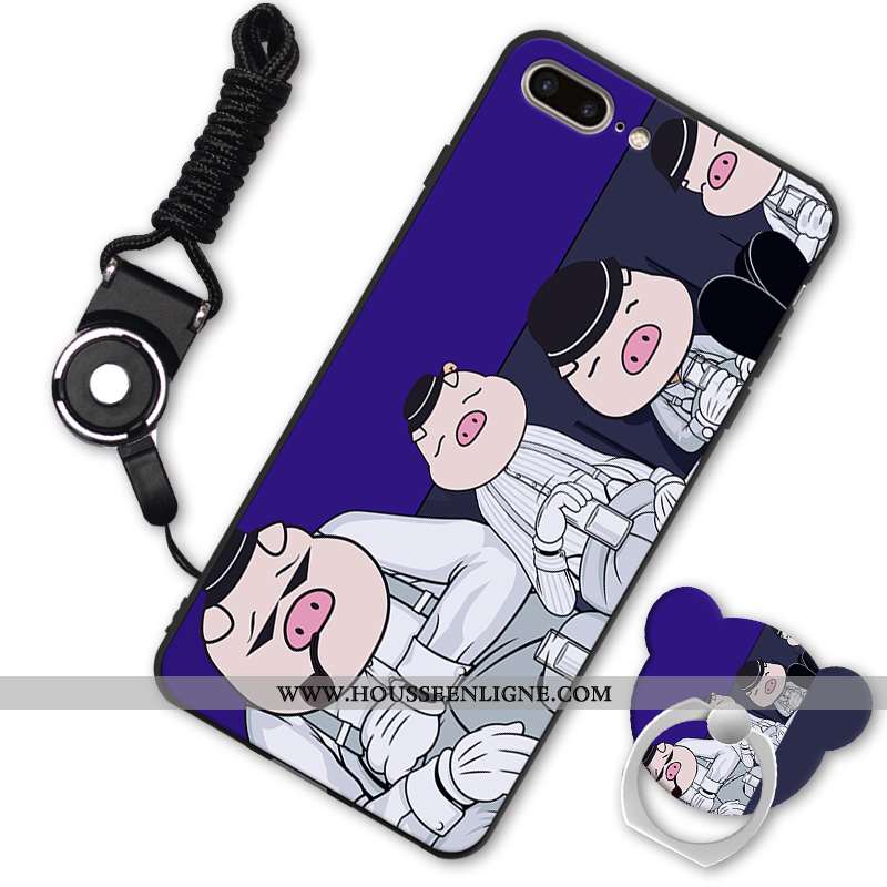 Étui iPhone 7 Plus Ornements Suspendus Dessin Animé Téléphone Portable Tendance Charmant Silicone Bl