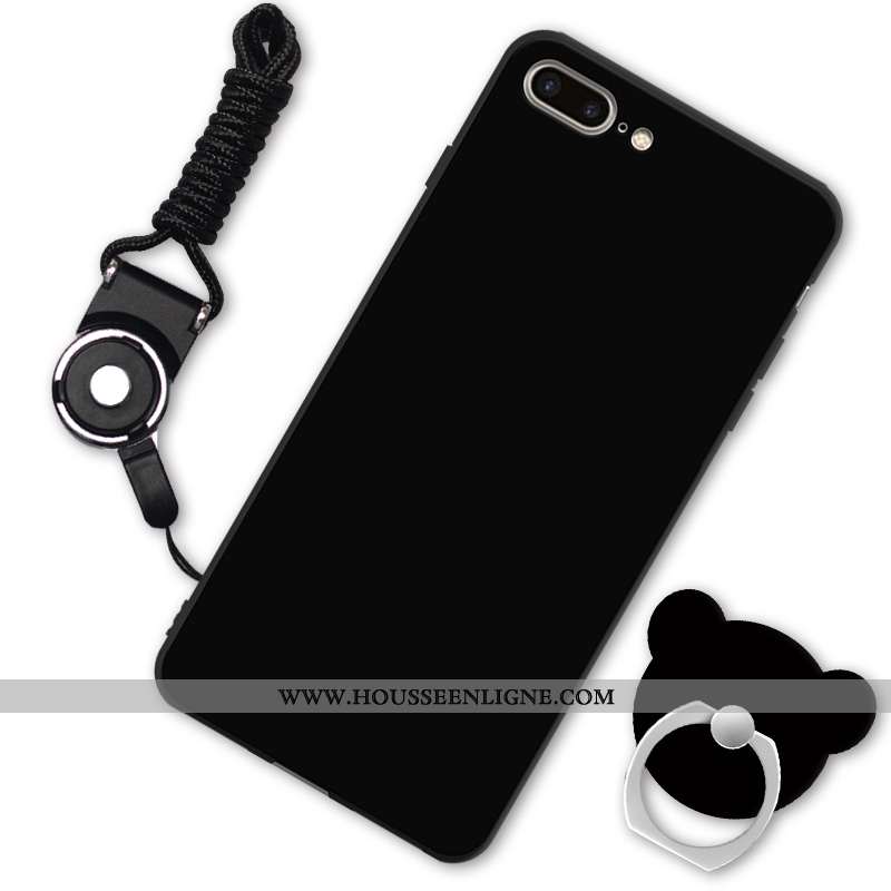Étui iPhone 7 Plus Ornements Suspendus Dessin Animé Téléphone Portable Tendance Charmant Silicone Bl