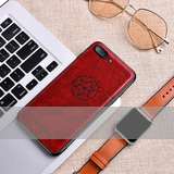 Étui iPhone 7 Plus Tendance Cuir Personnalité Téléphone Portable Difficile Vent Luxe Verte