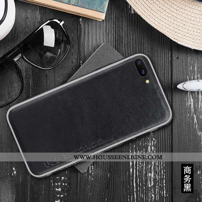 Étui iPhone 8 Plus Cuir Véritable Ultra Protection Coque Téléphone Portable Ornements Suspendus Bleu