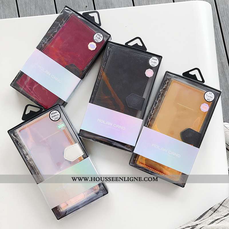 Étui iPhone 8 Plus Luxe Chaîne Silicone Incassable Tendance Protection Jaune