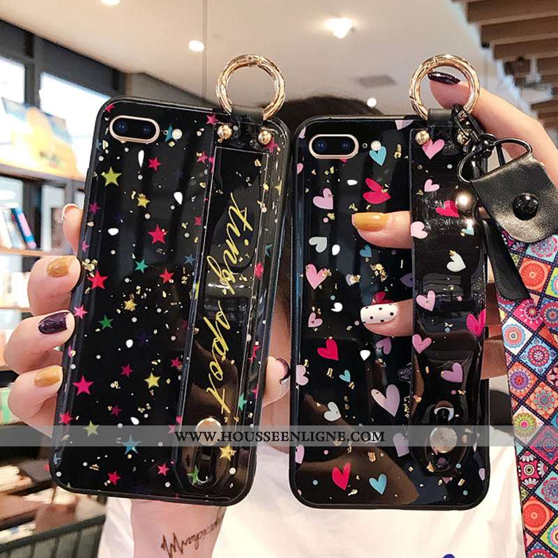 Étui iPhone 8 Plus Ornements Suspendus Multicolore Tout Compris Incassable Coque Téléphone Portable 