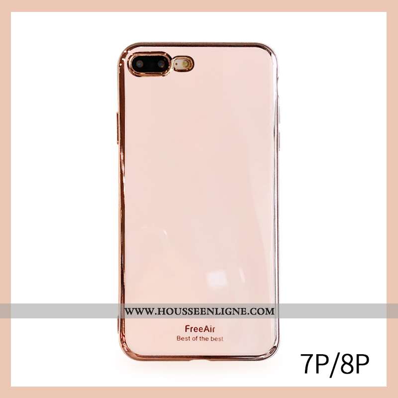 Étui iPhone 8 Plus Tendance Fluide Doux Tout Compris Vert Gris Bovins Vent Verte