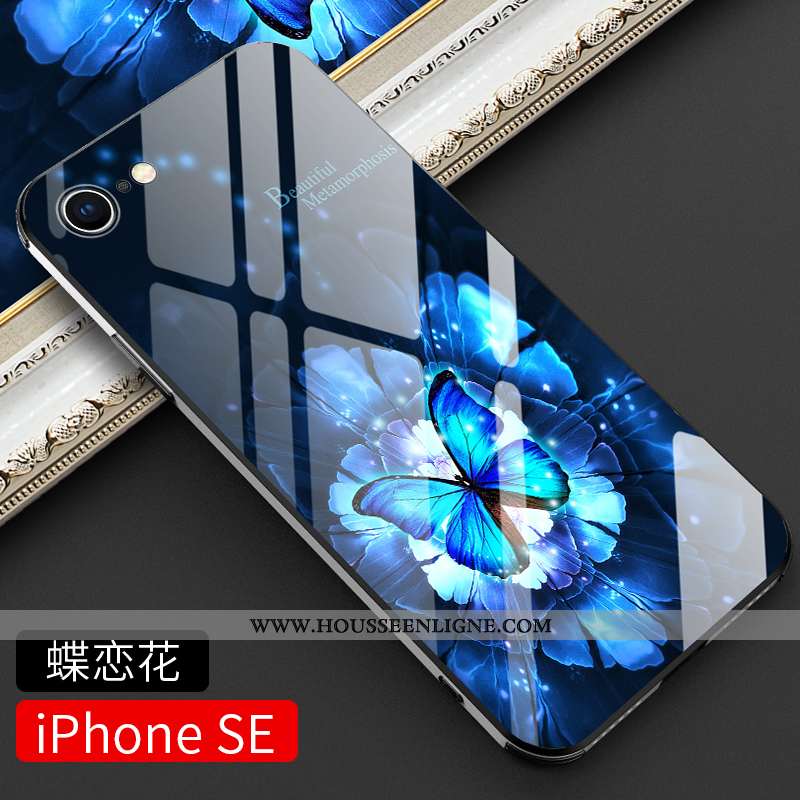 Étui iPhone Se (nouveau) Légère Protection Tendance Nouveau Ultra Noir