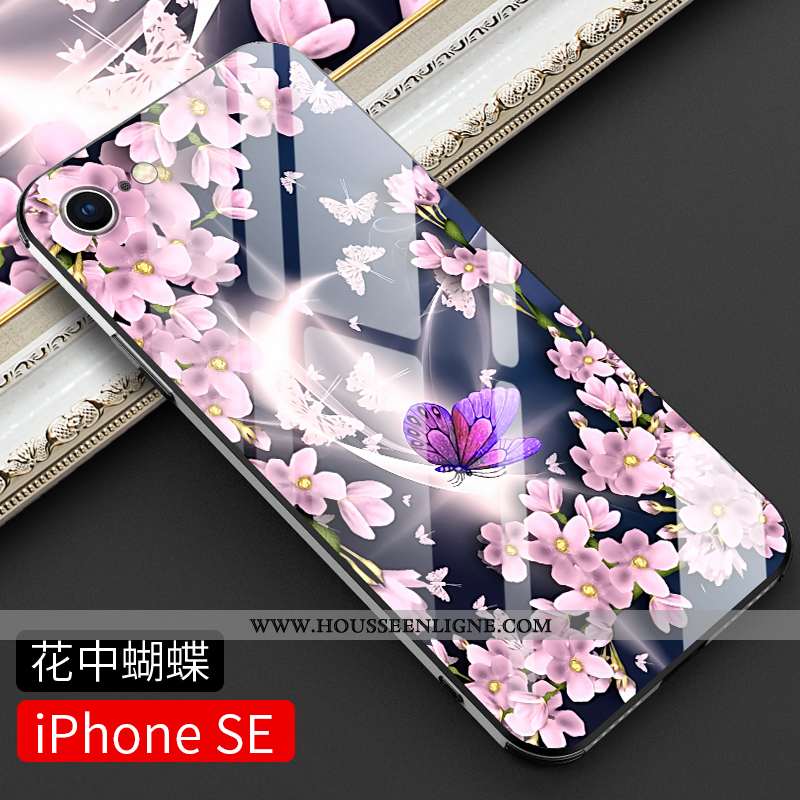 Étui iPhone Se (nouveau) Légère Protection Tendance Nouveau Ultra Noir