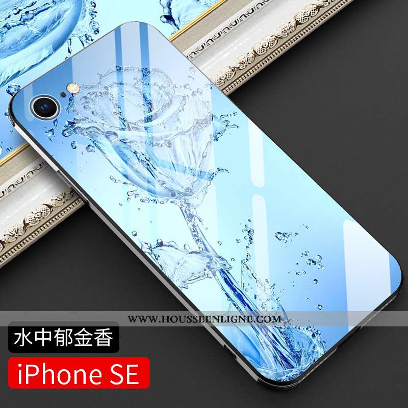 Étui iPhone Se (nouveau) Légère Protection Tendance Nouveau Ultra Noir
